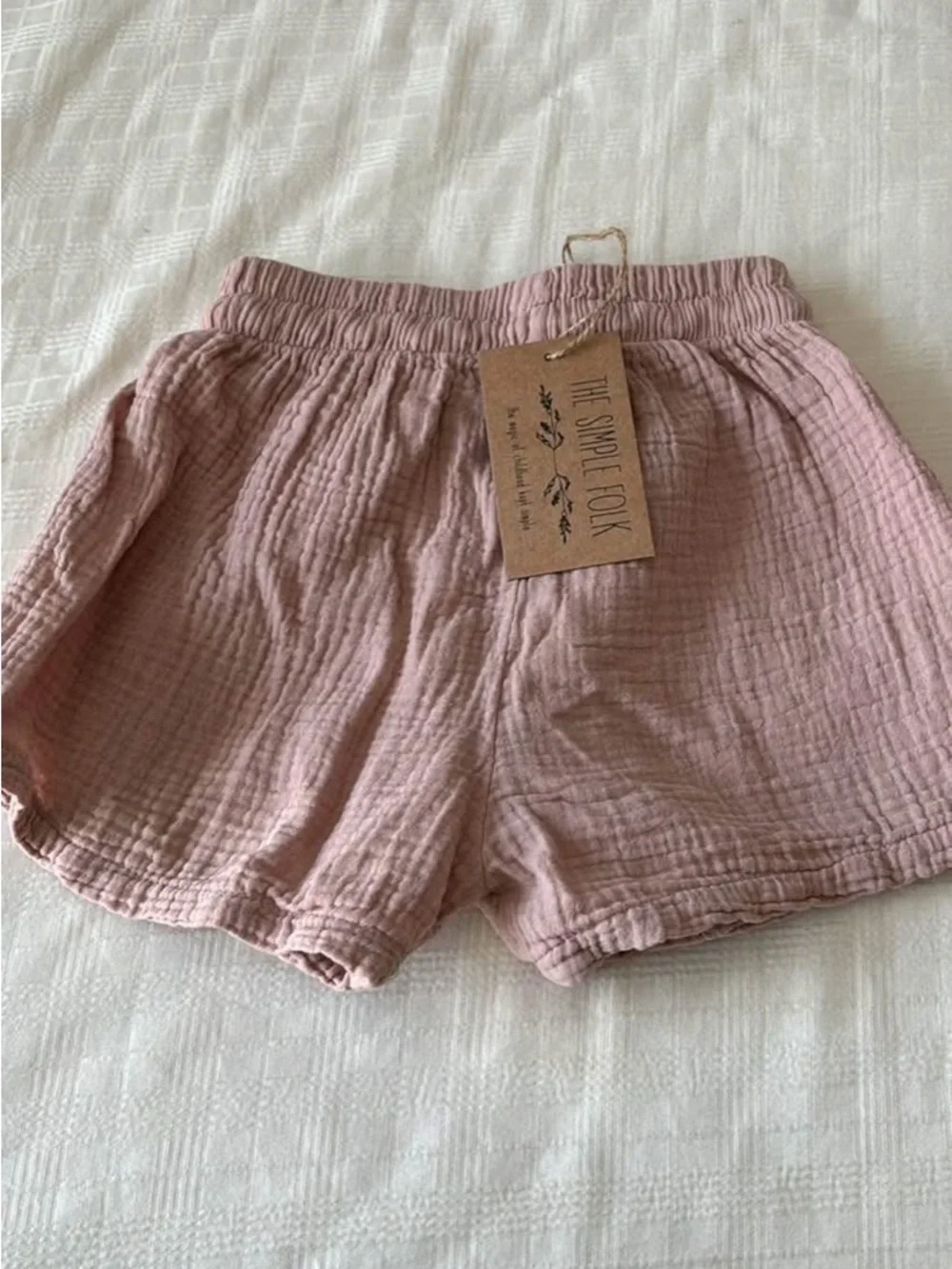 Simple Folk Girls muslin shorts new - Picture 2 of 2